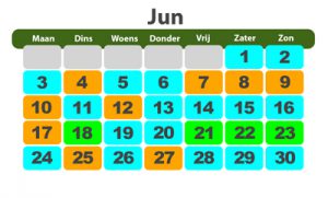 Jun spoed calendar, Dierenziekenhuis Drachten